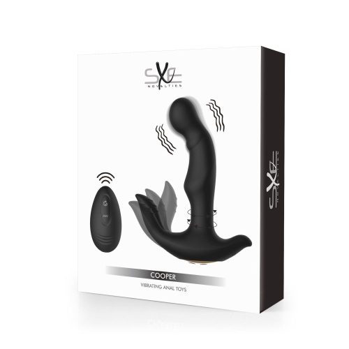 SXE Cooper Vibrating Remote Control Anal Prostate Dildo Plug - Image 3