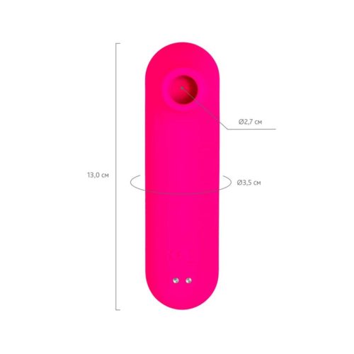 eroTeq Vacuum-Wave Clitoral Vibrator Molette Pink - Image 7