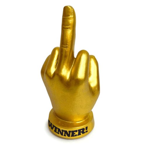 Golden FU Finger Trophy - Image 4