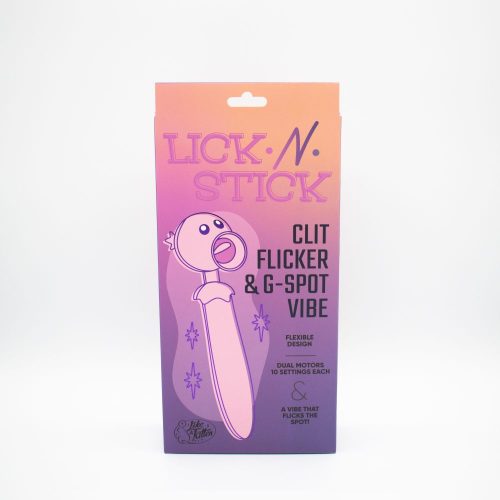 Lick N' Stick Clit Flicker G-Spot Vibrator - Image 6