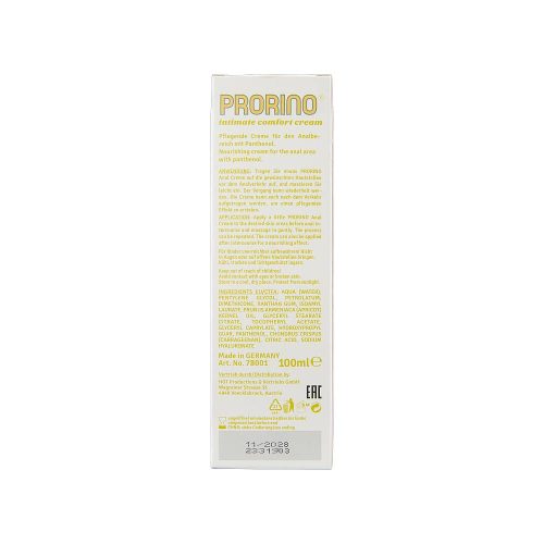 PRORINO Unisex Sensitive Anal Comfort Cream 100ml - Image 5