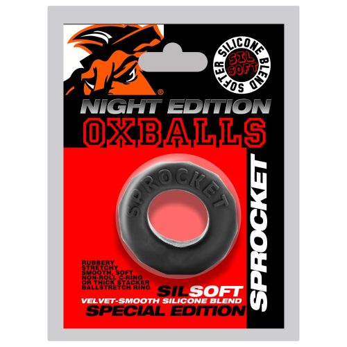Sprocket Comfort No-Roll Cock Ring Night - Image 5