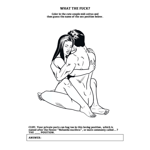 Kama Sutra Colouring Book - Image 5