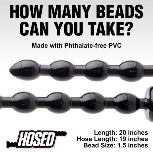 Hosed 19in Beaded Anal Snake - Image 7