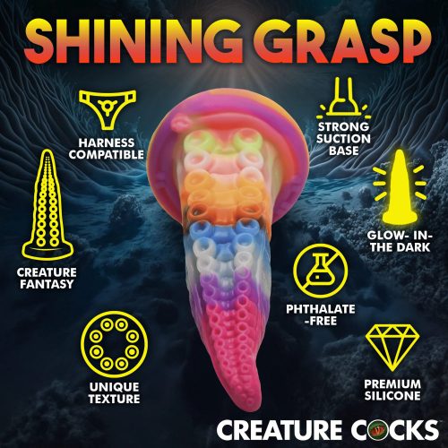 Luminoctopus GITD Tentacle Dildo - Image 4