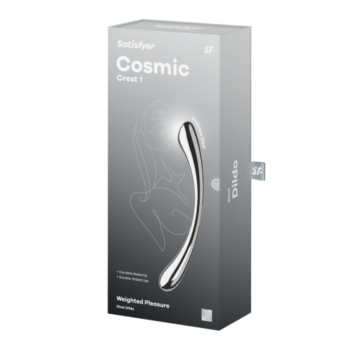 Satisfyer Cosmic Crest 1 Metal Dildo - Image 4