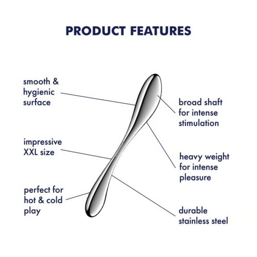 Satisfyer Star Force 3 Metal Dildo - Image 5