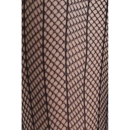 Sensual Arrow Mesh Tights Black - Image 5