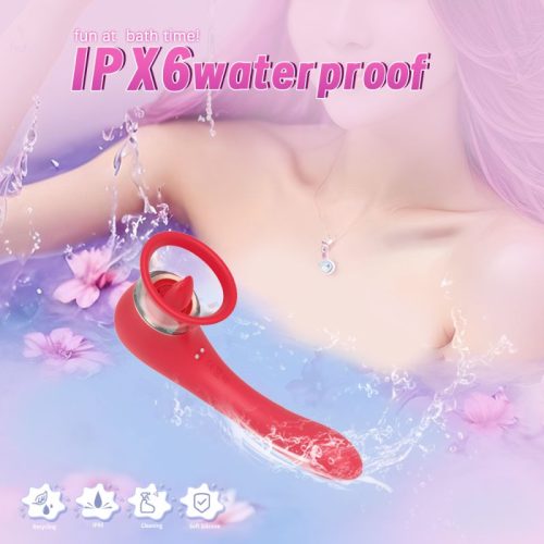 3-in-1 Sucking Licking Vibrating Vaginal Stimulator - Image 4