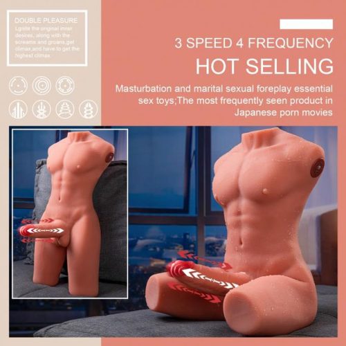 Jason 8kg USB Auto Thrusting 17cm Cock and Ass Male Torso - Image 5