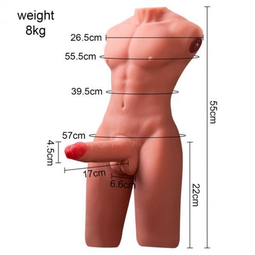 Jason 8kg USB Auto Thrusting 17cm Cock and Ass Male Torso - Image 8