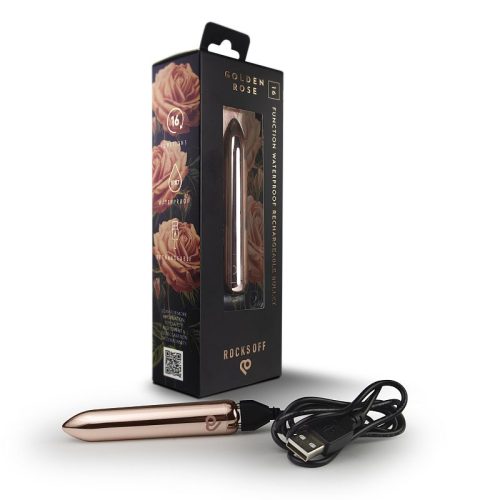 Golden Rose Rechargeable Bullet - Image 8