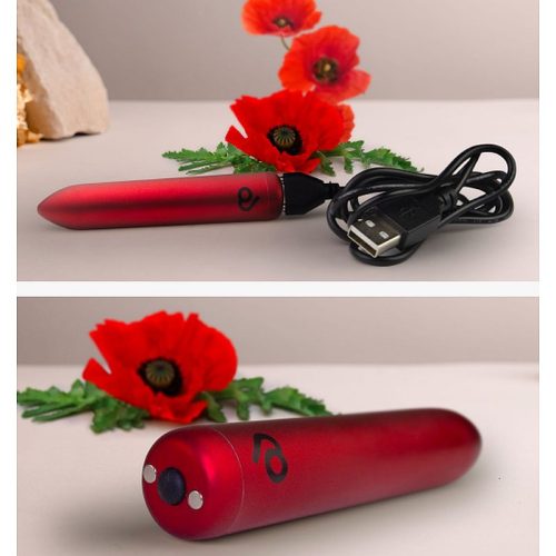 Poppy Red Rechargeable Bullet - Image 8