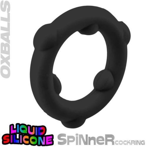 Spinner Silicone Ring Black - Image 4