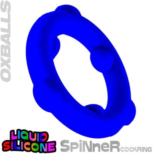 Spinner Silicone Ring Blue - Image 4