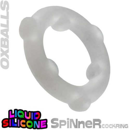 Spinner Silicone Ring Clear - Image 4