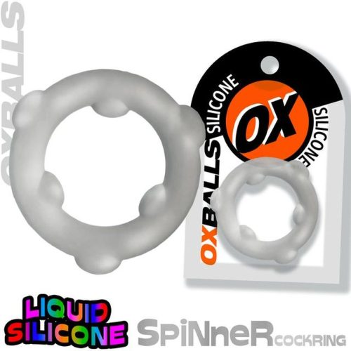 Spinner Silicone Ring Clear - Image 5