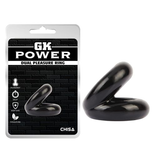 Dual Pleasure Ring Black - Image 6