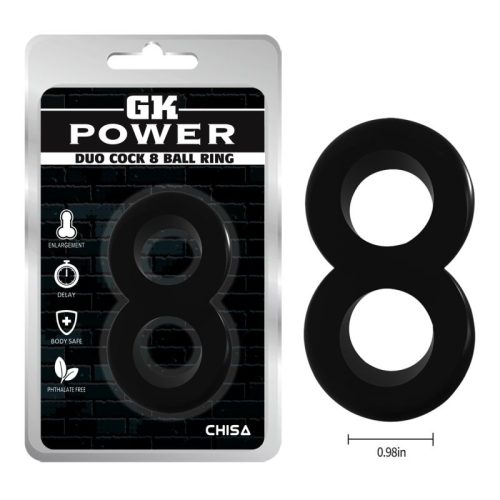 Duo Cock 8 Ball Ring - Image 3