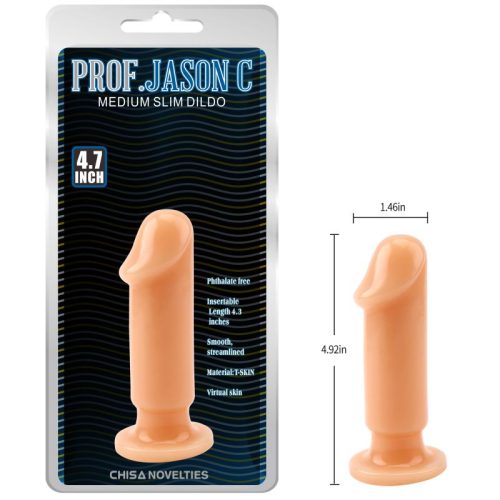 Cock Plug Flesh Medium 4.7in - Image 4