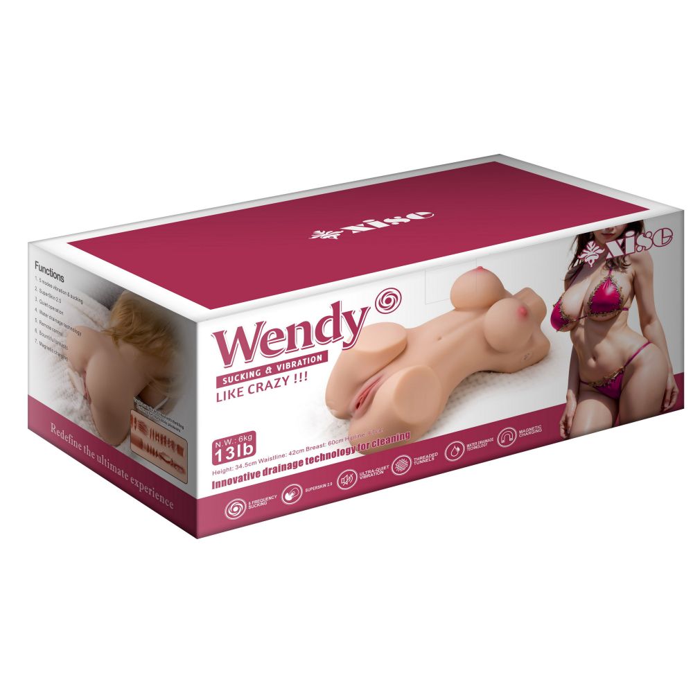 Wendy 6kg Remote Control Pussy And Ass Female Torso - Image 14