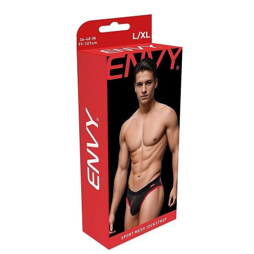 Envy Sport Mesh Jock Black - Image 4