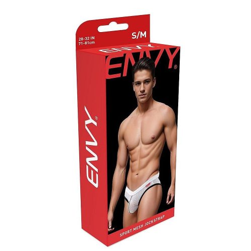 Envy Sport Mesh Jock White - Image 4