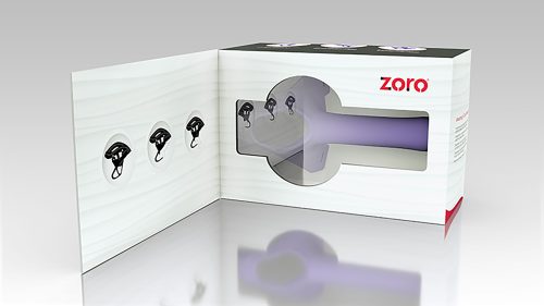 Zoro Strap-On 5.5in Purple - Image 5