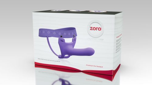 Zoro Strap-On 5.5in Purple - Image 8