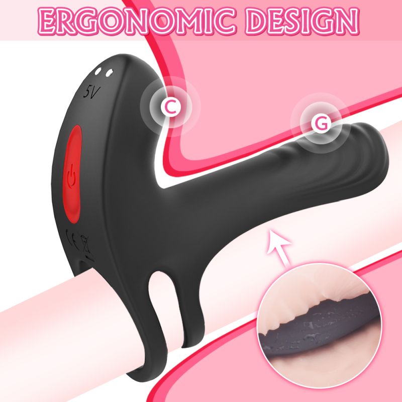 Frank Remote Control Vibrating Penis Shaft and Clit Stim Enhancer - Image 5
