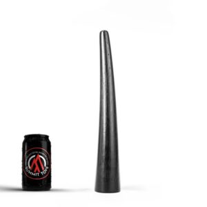 Rainer Huge 34cm Smooth Anal Dildo Black