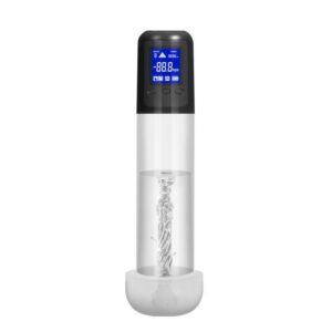 Smart Rechargeable LCD Penis Pump w Sleeve and Donut