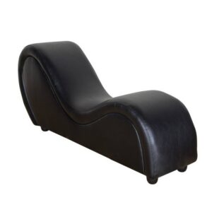 Kama Sutra Mebon Chaise Love Lounge Black